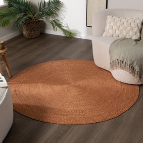 In- & Outdoor Jute Teppich Rund - Bali Terra