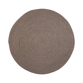 In- & Outdoor Jute Teppich Rund - Bali Dunkelbraun - product