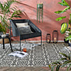 Outdoor Teppich - Varano Casablanca Schwarz Weiss - thumbnail