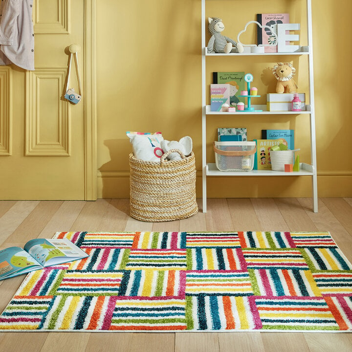 Bunter Kinderteppich - Radiso Blocks Multicolor
