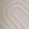 Runder Teppich Wohnzimmer - Charm Curves Weiß - thumbnail 3