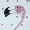 Kinder Teppich - Amber Flamingo Rosa - thumbnail 2