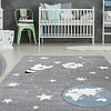 Kinderzimmer Teppich - Atlantic Galaxy Silber - thumbnail