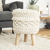 Boho Hocker - Basai 325 Creme - thumbnail