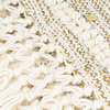 Boho Decke - Basai 425 Creme Grün - thumbnail 3