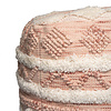 Boho Hocker Würfel - Basai 225 Rosa Creme - thumbnail 3