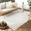 Outdoor Teppich - Capri Tiles Beige Creme - thumbnail