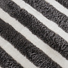 Badematte - Hollis Stripes Anthrazit Weiß - thumbnail 3