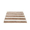 Badematte - Hollis Stripes Beige Weiß - thumbnail 2