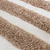 Badematte - Hollis Stripes Beige Weiß - thumbnail 3