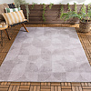 Gartenteppich Abstrakt - Groovy Tiles Grau - thumbnail