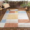 Gartenteppich Abstrakt - Groovy Blocks Bunt - thumbnail