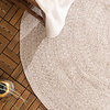 In- & Outdoor Jute Teppich Oval - Bali Beige - thumbnail 4