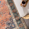 In- & Outdoor Teppich Vintage - Kairo Medaillon Terra Dunkelblau - thumbnail 2