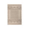 In- & Outdoor Teppich - Swash Lines 200 Creme Braun - thumbnail 1