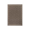 In- & Outdoor Teppich - Swash Diamonds 300 Braun Creme - thumbnail 1