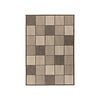 In- & Outdoor Teppich - Swash Tiles 400 Braun Creme - thumbnail 1