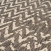 In- & Outdoor Teppich - Swash ZigZag 600 Braun Creme - thumbnail 2