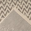 In- & Outdoor Teppich - Swash ZigZag 600 Creme Braun - thumbnail 3