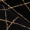 Geometrischer Teppich - Botticino 125 Schwarz Gold - thumbnail 3