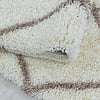 Berberteppich Rund - Agadir Lines Creme Beige - thumbnail 2