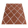 Berberteppich - Agadir Lines Terracota Creme - thumbnail 2