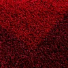 Hochflor Teppich - Edge Rot - thumbnail 3