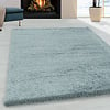 Hochflor Teppich - Fuzzy Hellblau - thumbnail