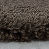 Hochflor Teppich - Fuzzy Braun - thumbnail 3