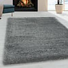 Hochflor Teppich - Fuzzy Grau - thumbnail