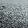 Hochflor Teppich Rund - Fuzzy Grau - thumbnail 1