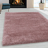 Hochflor Teppich - Fuzzy Rosa - thumbnail