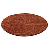 Hochflor Teppich Rund - Life Terracotta - thumbnail