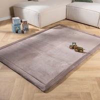 Waschbare Spielmatte Baby - Jip Taupe