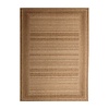 Garten Teppich Jute - Mavi Stripes Creme Braun - thumbnail 1