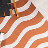 In- & Outdoor Teppich - Summer Waves Terracotta - thumbnail 1