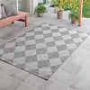 In- & Outdoor Teppich - Eden Tiles Grau - thumbnail