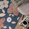 In - & Outdoorteppich - Bloom Floral Blau - thumbnail 1