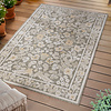 In - & Outdoorteppich - Bloom Oriental Taupe - thumbnail