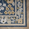 In - & Outdoorteppich - Bloom Oriental Blau - thumbnail 3