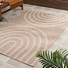 In- & Outdoor Teppich - Sierra Arches Beige Creme - thumbnail