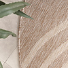 In- & Outdoor Teppich Rund - Sierra Arches Beige Creme - thumbnail 1