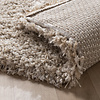 Hochflor Wohnzimmer Teppich - Yves Beige - thumbnail 5