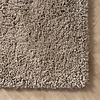 Hochflor Wohnzimmer Teppich - Yves Taupe - thumbnail 3