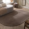 Teppich Organisch - Flowy Lines Taupe - thumbnail