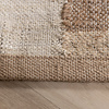 Jute Teppich - Raya Border Beige - thumbnail 5