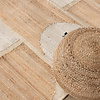 Jute Teppich - Raya Shapes Beige - thumbnail 2