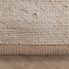 Jute Teppich - Raya Abstract Beige - thumbnail 5