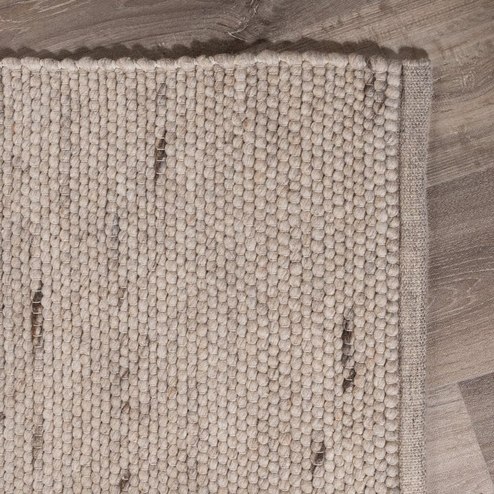 Wollteppich Läufer - Feline Weiß Meliert - 4